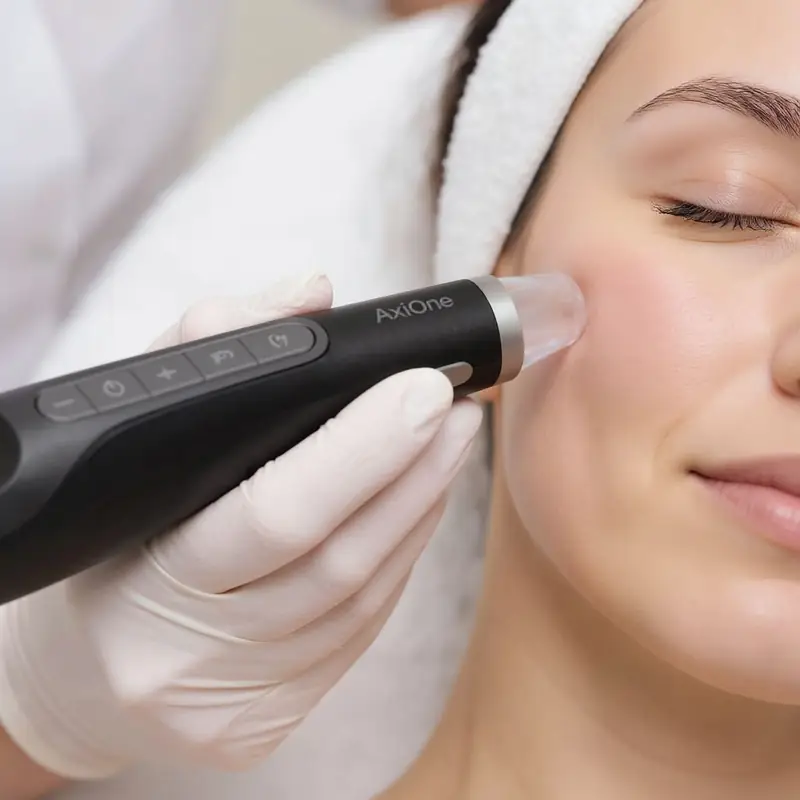 Advanced Microneedling gezichtsbehandeling met microneedling pen bij Nash Glow in Maasmechelen
